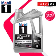 Mobil 1 Triple Action Power FS X2 5W-50 Advanced Full Synthetic Motor Oil 5W50 - 4L
