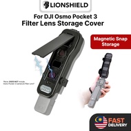 (MY) LionShield DJI Osmo Pocket 3 Magnetic Protective Case Cover with Camera Filter Lens Storage Cas