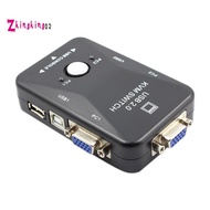 KVM Switch 2 Port VGA Switch USB 2.0 KVM Mouse Switcher Keyboard 1920X1080 Box Sharing Switch Vga Sp