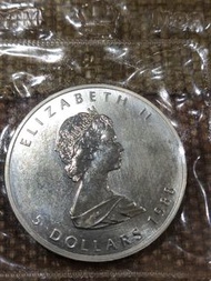 1988， 1999 加拿大英女王紀念銀幣