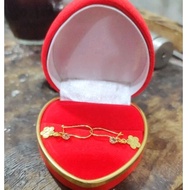 Coin91 gem earrings