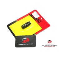ALUMINIUM HOSE FITTING STRAIGHT AN6 JDM BLACK