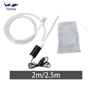 [Simhoa] Water Transfer Pump Mini Self Priming Pump Beer Siphon Filter Home Brew