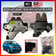 Perodua Bezza Rear Bonet Lock With Actuator 3pin 64610-BZ020