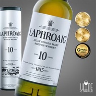 LAPHROAIG - 拉弗格10年單一純麥威士忌 700ml Laphroaig 10 Years Old Single Malt Whisky