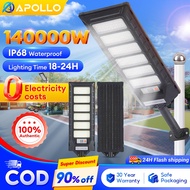 Lampu Jalan Solar 140000W Lampu Solar Light Outdoor Lighting IP68 Waterproof Solar Street Light Free