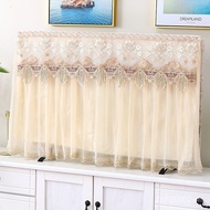 50Lace Dust Cover Wall-Mounted Dustproof Cover65LCD inch won't turn on55Screen Protector TV Cover FP