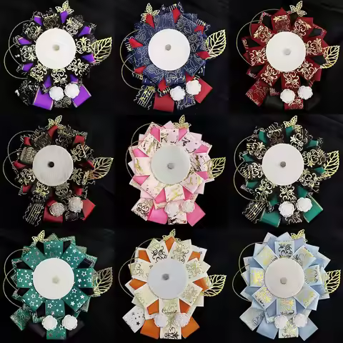 Vintage Original Gorgeous Color Block Badge Holder Gu Mei Ita Bag Decoration Accessory Cosplay Ita B
