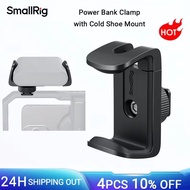 SmallRig Universal Power Bank Clamp w Cold Shoe Mount Compatible W Power Banks Ranging From 55mm to 
