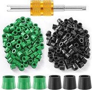 201 Pcs 1/4" Quick Coupler Charging Gaskets, O-Ring Rubber Gaskets and Valve Core Remover Tool, Valv