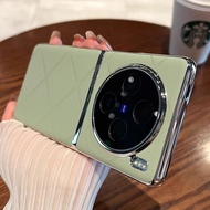 For VIVO X200 Ultra Case Luxury Hard PU Leather Lens Protective Back Cover Case For VIVO X200 Pro Mi