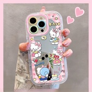 FullScreen KT Cat MultiProtect Silicone Phone Case for Huawei Honor 400 Series 300 pro 200 Cream 90 