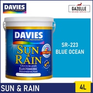 Davies Sun & Rain Acrylic Elastomeric Paint - Blues 4L