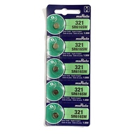 (SG Seller) Murata 321 SR616 SR616SW Watch Battery - Made in Japan Button Cell Batteries
