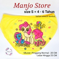 Manjo - 12 PCS Celana dalam anak Perempuan Murah 1 Lusin Umur 3 4 5 sampai 12 Tahun - Kancut Anak wa