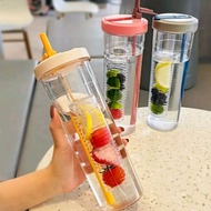 INFUSED WATER STRAW BOTTLE 700ML - INFUSED WATER BOTTLE