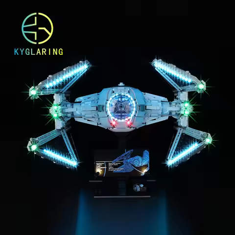Led Light Kit For #75382 TIE Interceptor DIY Toys Set (Not Included Building Blocks)