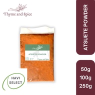 [POUCH] Annatto Powder/Atsuete Powder 500G 1KG - Spices️ HAVI SELECT THYME AND SPICE