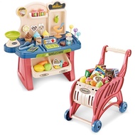Đồ chơi bán hàng siêu thị kèm xe đẩy 40 chi tiết cho bé