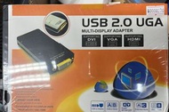 可插拔 USB 2.0 轉 VGA/DVI/HDMI 視頻圖形適配器,適用於高達 1920x1080 的多個顯示器(支持 Windows 10、8.1、7、XP)