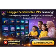 IPTV, JOMTV, TIVIMATE, ZOZOTV, SYOKTV HARGA RM13 1 BULAN