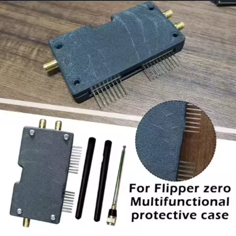 For Flipper Zero 3 In 1 Expansion Board Wifi 2.4g Module High Gain Cc1101 Module For Nrf Sniffer,mou
