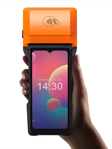 Free Shipping JEESTON 8 inch Android 12/13 POS Terminal with 58/80mm Printer Loyverse Desktop POS 4G