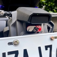 Reflective House FKW DRG2 DRG Second Generation fiddle158 Car Sticker Godzilla Small Oval Sheet 3M A