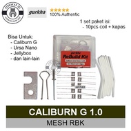 Gurkha RBK Mesh Box Lengkap Semua Ukuran | 0.2 0.3 0.4 0.6 0.8 1.0 1.2 | kawat rebuild kapas coil - 