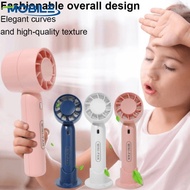 [ Featured ] USB Desktop Mobile Fans - Air Cooler - Mini, Portable, with Stand - Outdoor Travel Accessories - Handheld Fans with Built-in Battery - Handheld Rechargeable Fan