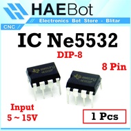 [HAEBOT] Ic Dual Amplifier Comparator NE5532 OP AMP Low Noise DIP 8 Pin Low AV Audio Power Integrated Circuit 5532
