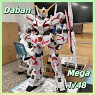 Daban Mega 1/48 Unicorn Gundam RX-0 Gunpla Model Large Size