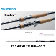 22 SHIMANO fishing rod BANTAM 1711MH+-SB/2 2 Piece Baitcasting Fishing Rod With 1 Year Local Warranty