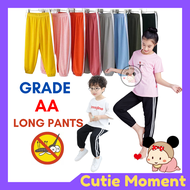 CUTIEMOMENT Kids Jogger Pants kids tracksuit Antimosquito Seluar Budak kids jogger pants kids long pants girl cotton treksuit seluar panjang budak lelaki