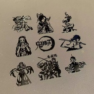 [Popular Recommendation] Demon Slayer Animation Merchandise Quotes Metal Stickers Mobile Phone Table