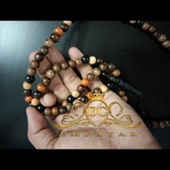 tasbih 99 teras kayu campuran