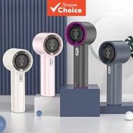 S001 2025 Mini Fan Rechargeable with 100 Speeds, LED Display Portable Handheld Fan for Outdoor Campi