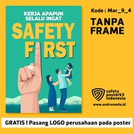 K3 Slogan Safety Poster, Main Safety 9_4 A1