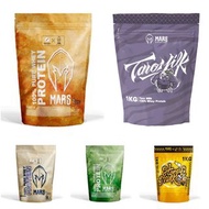 Mars 烏龍奶茶 抹茶奶綠 台式奶茶 經典奶茶 原味奶茶 蜂蜜牛奶 芋頭牛奶 混合式乳清蛋白 台灣戰神蛋白粉 奶粉 增肌 1kg 袋裝 33份 100% pure whey protein 大包裝 