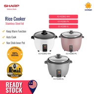 Sharp Periuk Nasi - Rice Cooker (2.2 L) KSH228GWH KS-H228G-WH KSH228SPK KS-H228S-PK KS-H228S-SL
