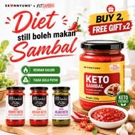FITSAMBAL Healthy Sambal Diet Sihat Keto Sambal Keto Food Sambal Sihat Sambal Ready to Eat Sambal Pe