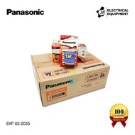 Panasonic ถ่านอัลคาไลน์ AA(2A) Pack 8 ก้อน x 36 Pack (ยกลัง 288 ก้อน) Lot ใหม่ หมดอายุ 02-2035 Batte