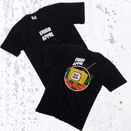 Erigo T-shirt ERIGO APPAREL DEEP WAVE Latest Men's Distro T-shirt Erigo Bandung T-shirt Black Men's 