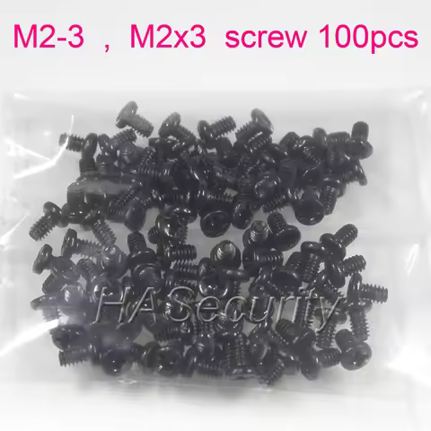 M2-3mm , M2x3 screw for security camera PCB module installation assembly