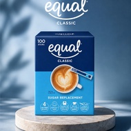 EQUAL CLASSIC SUGAR REPLACEMENT 100 STICKS