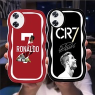 S-6 CR7 Ronaldo Casing for OPPO A77s A57 A57e A76 A36 A57s A77 5G transparent TPU