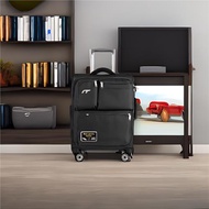 英國IT行李箱拉桿旅行箱超輕連體多功能口袋登機箱超大容量軟布箱
