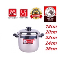 ZEBRA Image Sauce Pot High Stainless Steel Sauce Pot