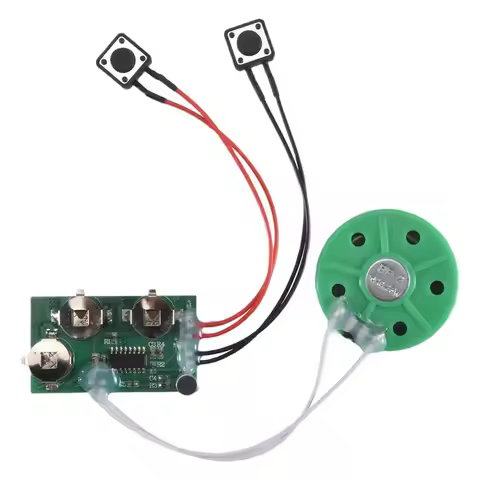 DIGIT-DIY Voice Sound Chip Voice Greeting Card 4 Minutes Recording Playback For Holiday Luggage Repl