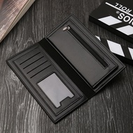 Wallet Men's Multi-Card Slot Long Card Holder Thin Multi-Function Integrated Fashion Clutch Student 
